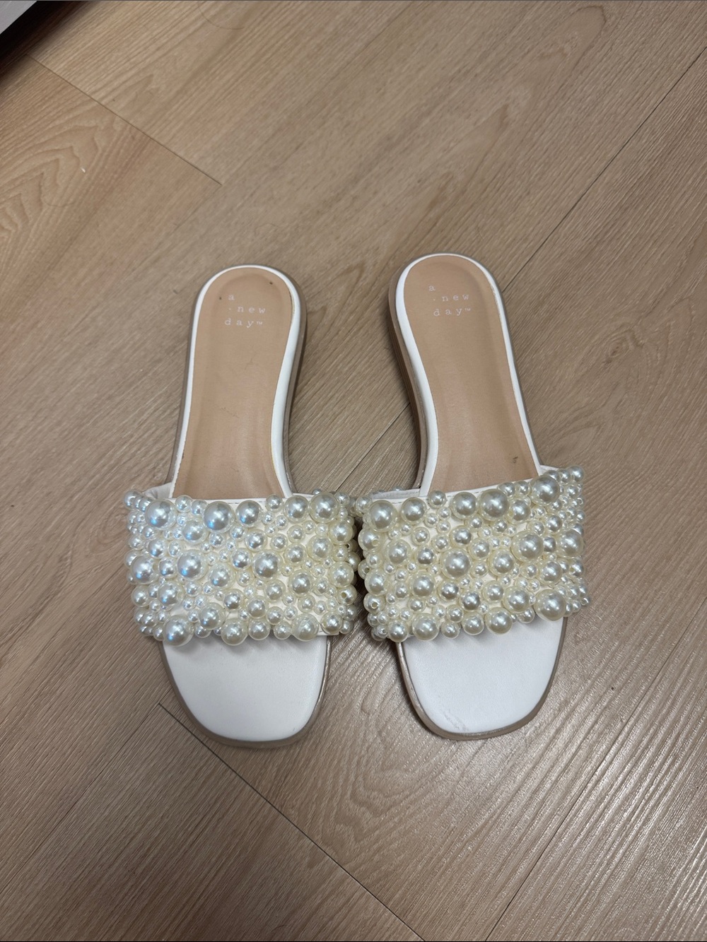 Target pearl sandals